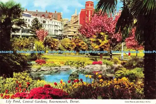 R577563 Lily Pond Central Gardens Bournemouth Dorset Hinde Thunder and Clayden D