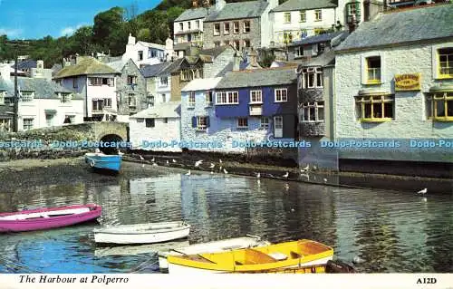 R577578 Harbour at Polperro A12D Harvey Barton 1977