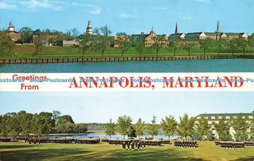 R580483 Grüße aus Annapolis Maryland D E Traub Multi View