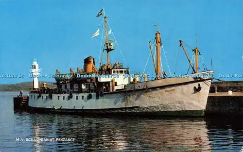 R580487 M V Scillonian at Penzance J Salmon Cameracolour 1965