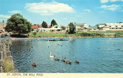 R578366 St Osyth The Mill Pool Sapphire Card 1978