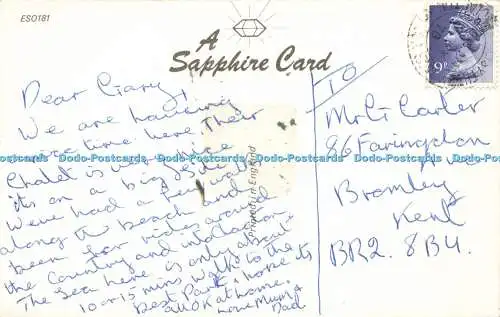 R578366 St Osyth The Mill Pool Sapphire Card 1978