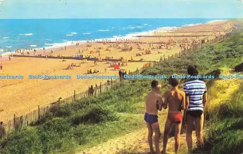 R582752 Chapel St Leonards Sandhills and Beach 1973