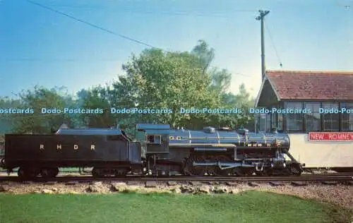 R582759 Winston Churchill R H D Rly No 9 4 6 2 North American Type Pacific Loco