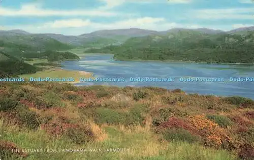 R578379 Barmouth The Estuary from Panorama Walk J Salmon Cameracolour 1972