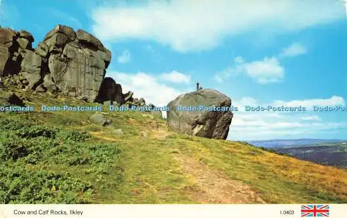 R580525 Ilkley Cow and Calf Rocks E T W Dennis Photocolour