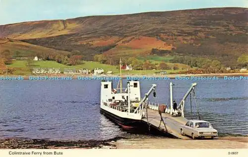 R578385 Colintraive Ferry von Bute E T W Dennis Photocolour