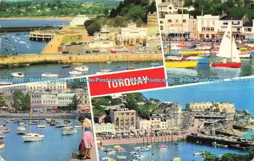 R580529 Torquay Harbour and Princess Gardens Inner Harbour E T W Dennis Photocol