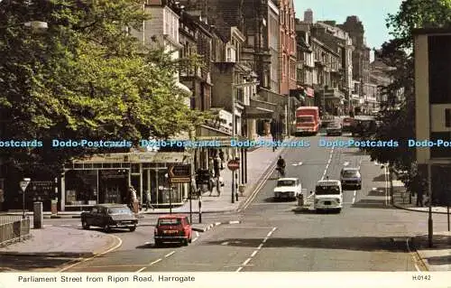 R580533 Harrogate Parliament Street von Ripon Road E T W Dennis Photocolour