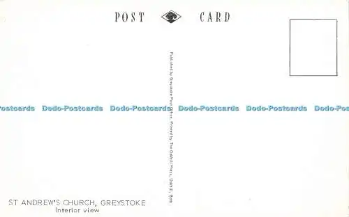 R582790 Greystoke St Andrew Kirche Innenansicht Greystoke Post Office Oakhill P