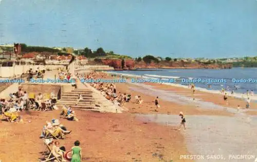 R580564 Paignton Preston Sands J Salmon Cameracolour 1961