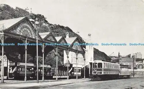 R582826 Derby Castle Terminus im Mai 1939 M E R 21 und Pferdewagen 15 25 George S