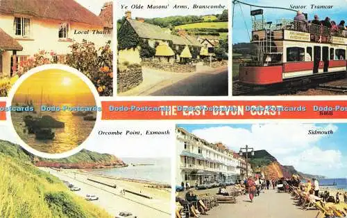 R580618 The East Devon Coast Exmouth Orcombe Point Sidmouth Seaton Tramcar Harve