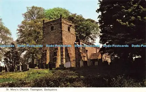 R578482 Derbyshire Tissington St Mary Church E T W Dennis Photocolour