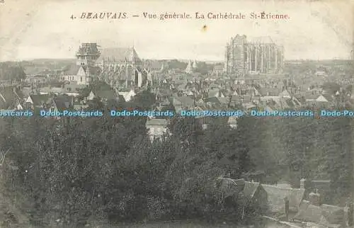 R584559 Beauvais Vue Generale La Cathedrale St Etienne