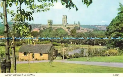 R580661 Durham Cathedral from the West E T W Dennis Photocolour