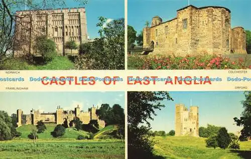 R578539 Castles of East Anglia Norwich Colchester Framlingham F W Pawsey An Arti