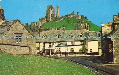 R580703 Corfe Castle Farbbild Verlag Plastichrome H D Keilor 1961