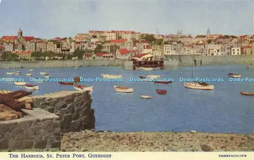 R582950 Guernsey St Peter Port The Harbour J Salmon Cameracolour