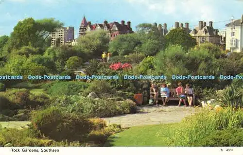 R578571 Southsea Rock Gardens E T W Dennis Photocolour 1971