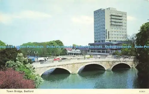 R580722 Bedford Town Bridge E T W Dennis Photocolour 1975