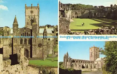 R578586 St David Cathedral Bishops Palace Robert O Evans E T W Dennis Photocolou