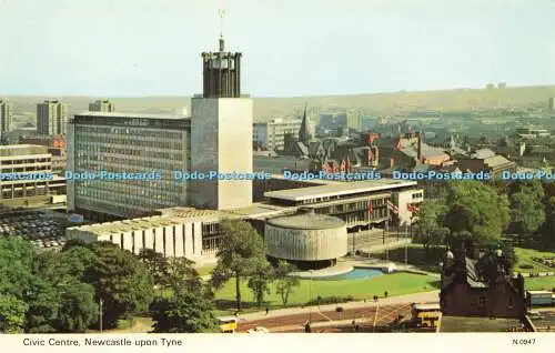 R578587 Newcastle upon Tyne Civic Centre E T W Dennis Photocolour