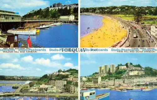 R580737 Torquay Pier und Waldon Hill Waldon Hill and Harbour Torre Abbey Sands H