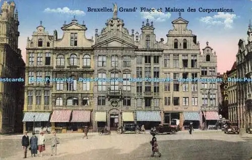 R584675 Bruxelles Grand Place et Maison des Corporations Neuheit