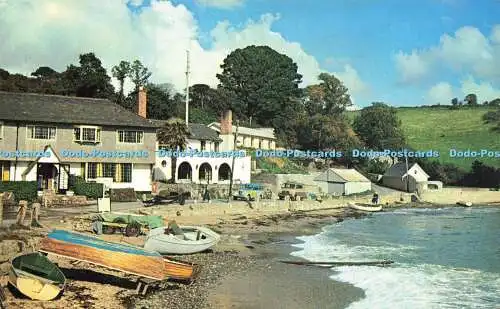 R578656 Falmouth Helford Passage Ferry Boat Inn Plastichrome Noel Habgood F R P