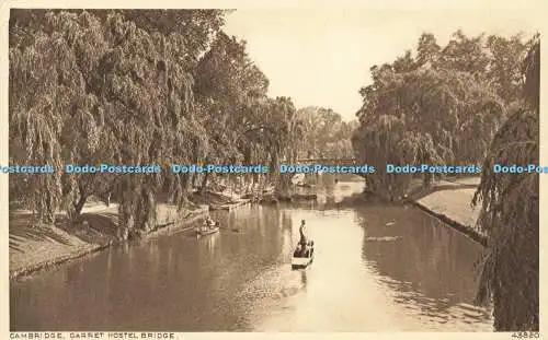 R583061 Cambridge Garret Hotel Bridge Photochrom