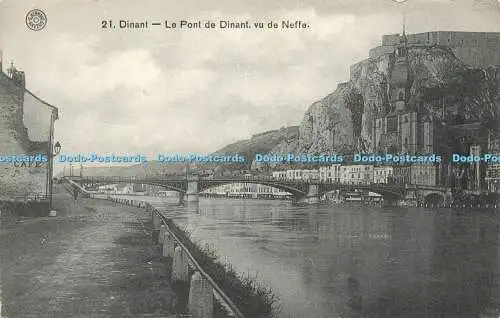 R584742 Dinant Le Pont de Dinant vu de Neffe G Hermans