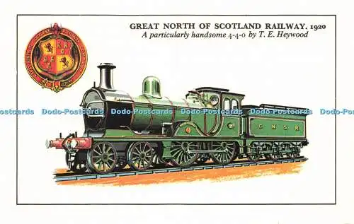 R578708 Great North of Scotland Railway 1920 A besonders schöne 4 4 0 von T