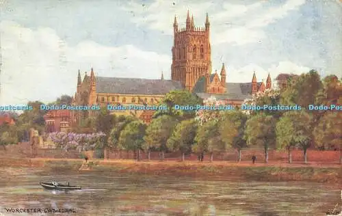 R583115 Worcester Cathedral J Salmon 1953