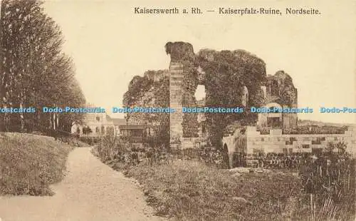 R584800 Kaiserswerth a Rh Kaiserpfalz Ruine Nordseite P Steves
