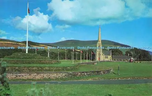 R578760 Isle of Man Tynwald Hill and St John Church Ranscombe Photographics Plas