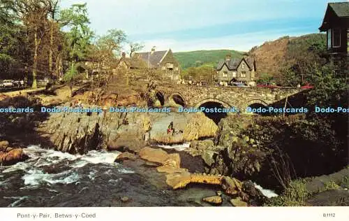 R580898 Betws y Coed Ponty Pair E T W Dennis Photocolour