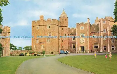 R578772 Fotografische Grußkarte Somerset Dunster Castle normannischen Ursprungs L T