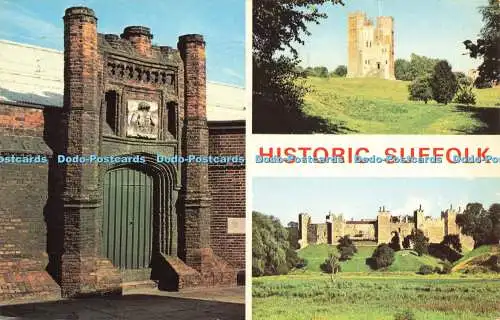 R578780 Historisches Suffolk Wolsey Gate Orford Castle Framlingham Castle F W Pawsey