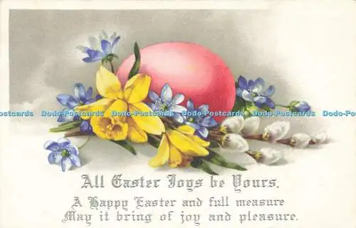 R584835 All Easter Joys be Yours A Happy Easter and Full Measure 1936