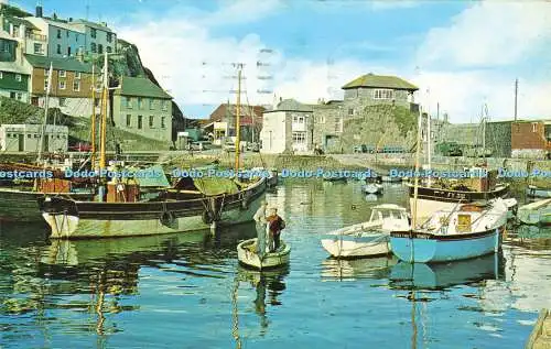 R578790 Mevagissey The Harbour 1970