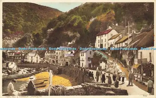 R583172 Lynmouth Mars Hill and Harbour