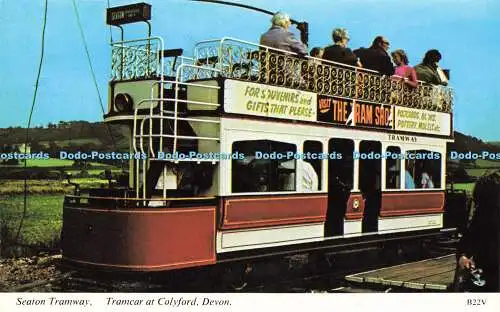 R578806 Seaton Tramway Tramcar at Colyford Devon Harvey Barton