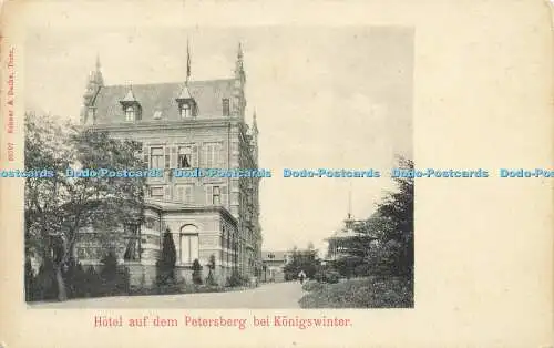 R584863 Hotel auf dem Petersberg bei Königswinter Schaar und Dathe