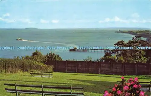 R578819 The Pier from Penarth Head