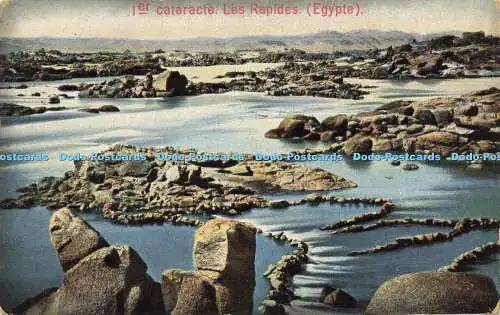 R584888 Egypte 1 er Cataracte Les Rapides Max H Rudmann