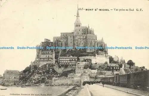 R584902 Mont St Michel Vue Prise au Sud G F