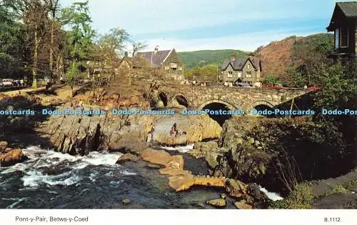 R580991 Betwsy Coed Ponty Pair E T W Dennis Photocolour