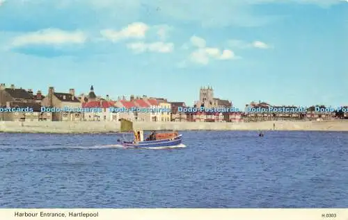 R578860 Hartlepool Harbour Entrance E T W Dennis Photocolour