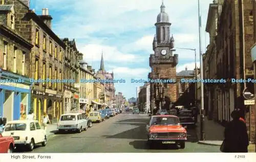 R581020 Forres High Street E T W Dennis Photocolour